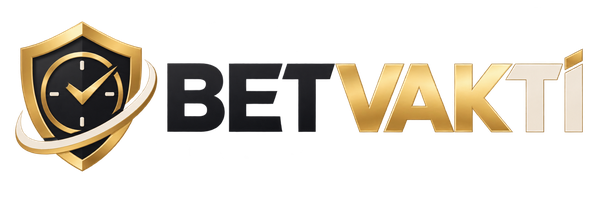 Betsvakti.com için hazırlanan siyah ve altın renkli özgün logo.