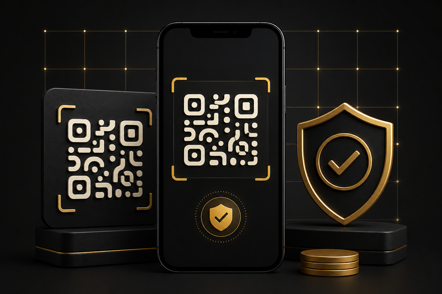 Betvakti QR kod işleminde alıcı ve güvenlik kontrolünü anlatan mobil görsel.